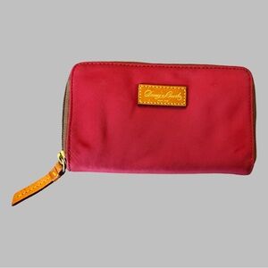 DOONEY & BOURKE Vintage Nylon Zip Around Wallet